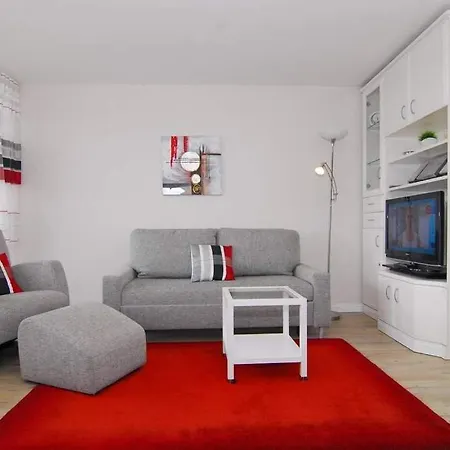 Apartmán Haus Am Meer, Whg 81, Landseite *